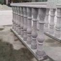 榆林 芝麻白圆形光面花瓶柱，栏杆