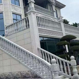 榆林 芝麻白别墅，栏杆
