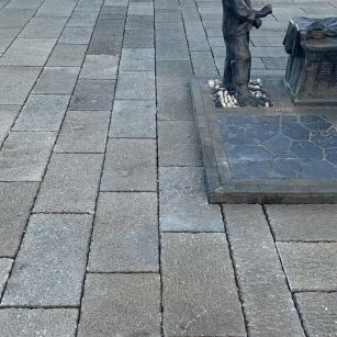 榆林仿古石铺装效果