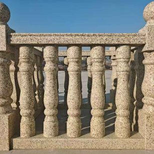 榆林 黄金麻栏杆（扶手，花瓶柱，将军柱）