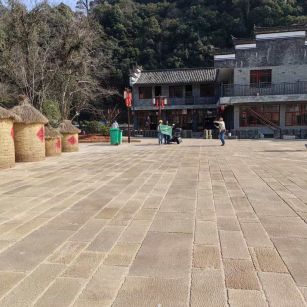 榆林仿古石铺装效果