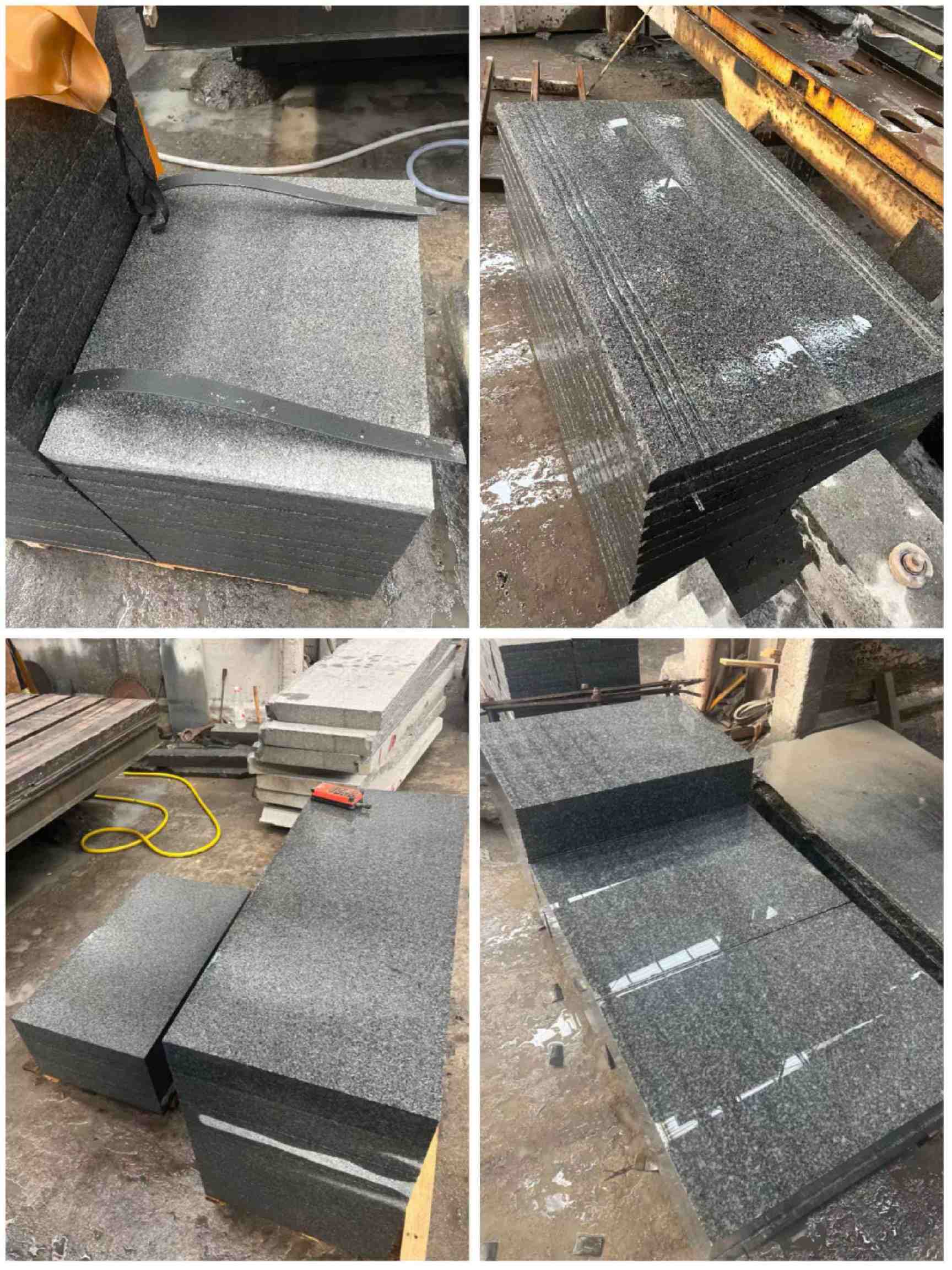 榆林 芝麻黑地铺石材