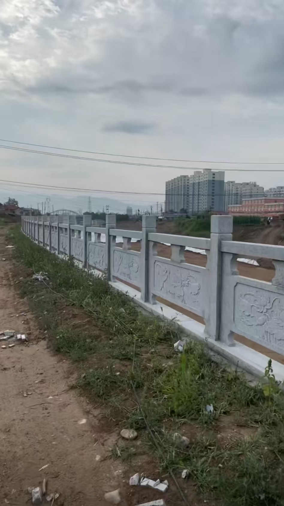 榆林 石材河道栏杆