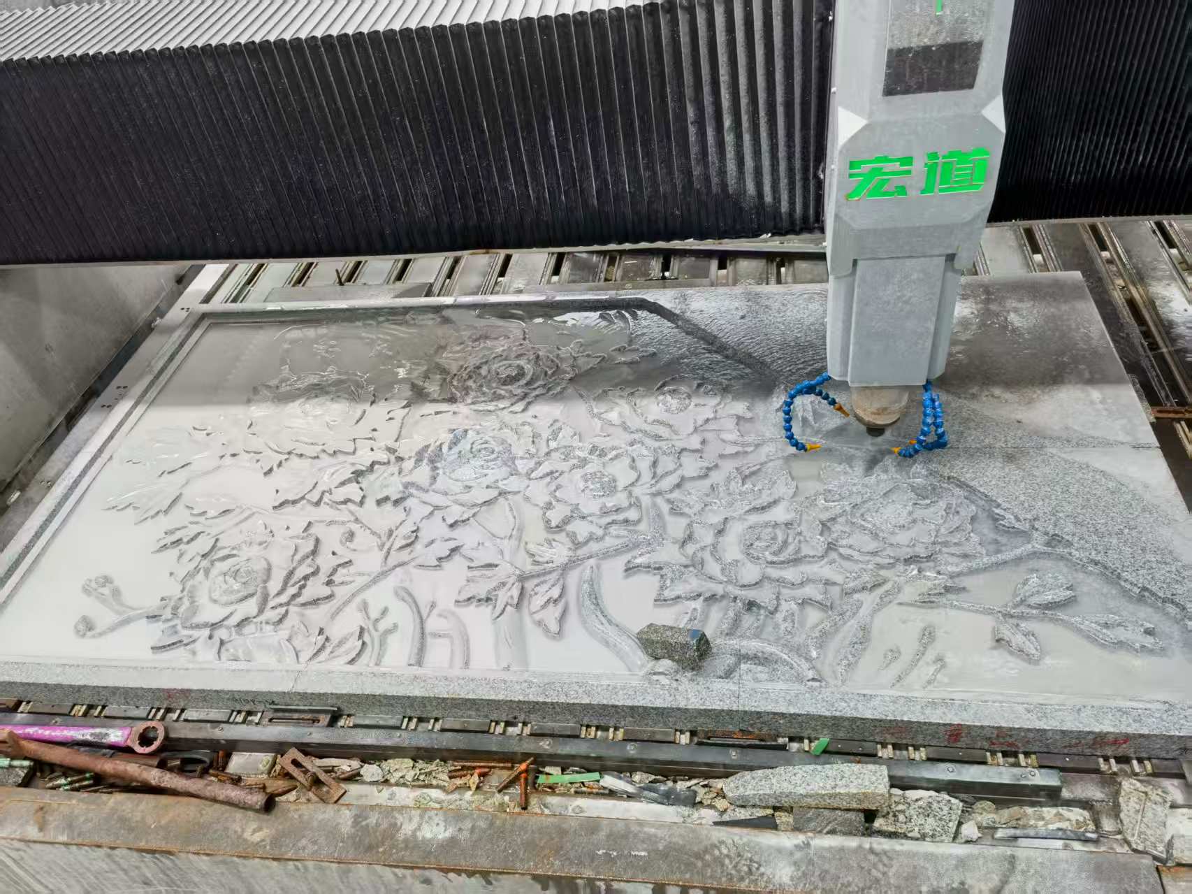 榆林 别墅墙面石材雕刻