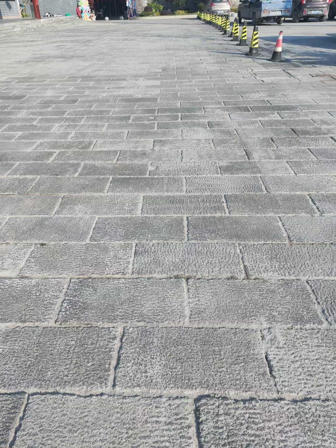 榆林仿古石铺装效果