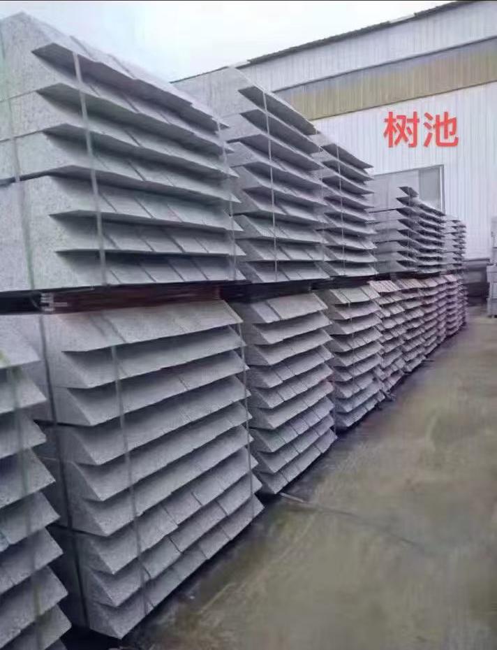 榆林 芝麻灰切头树池