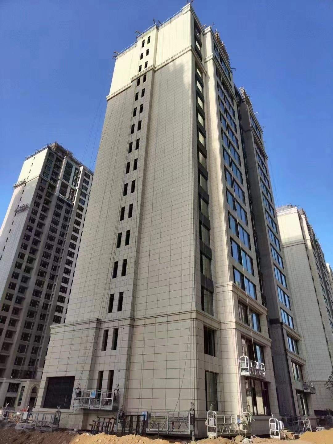 榆林黄金麻高端小区，外墙干挂